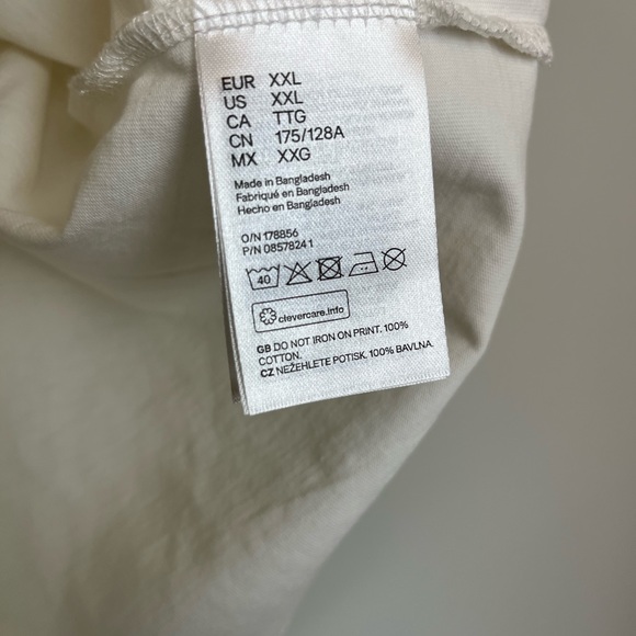 NWT Desmond & Dempsey x H&M Organic Cotton Graphic T-Shirt Size XXL - Picture 11 of 12